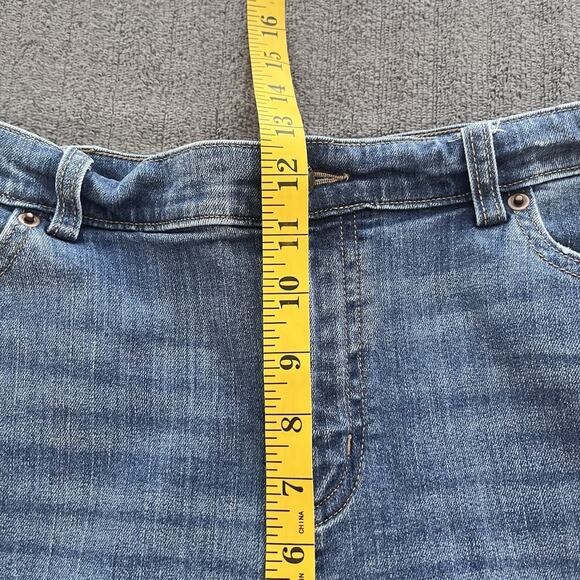 Duluth Women’s Blue Strait Leg‎ Jeans Denim Size 16 X 31 - Picture 6 of 8